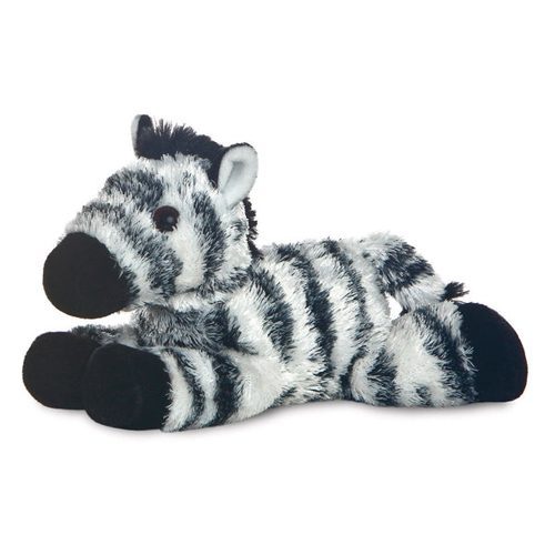 Mini Flopsies Zany Zebra 8in