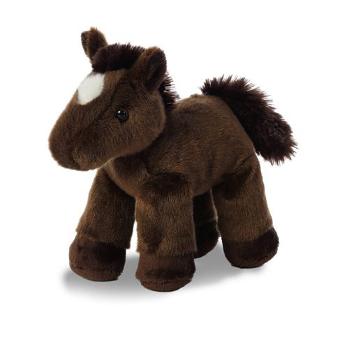 Mini Flopsies Chestnut Horse 8in