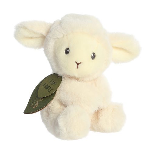 ebba Eco Laurin Lamb Rattle 6In