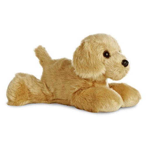 Mini Flopsies Golden Retriever 8In