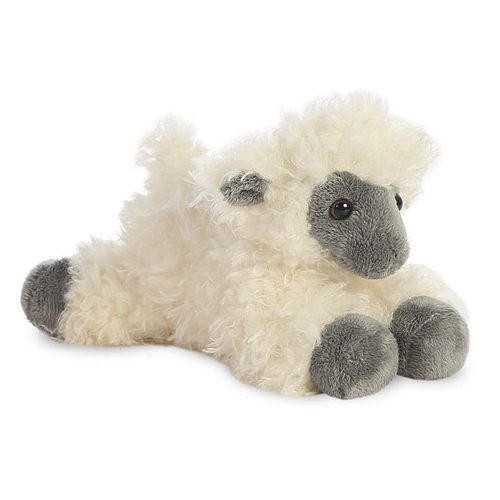 Mini Flopsies Black Face Sheep 8In