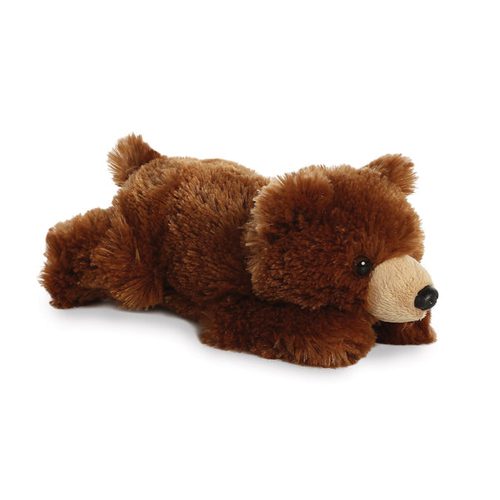 Mini Flopsies Grizzly Bear 8In