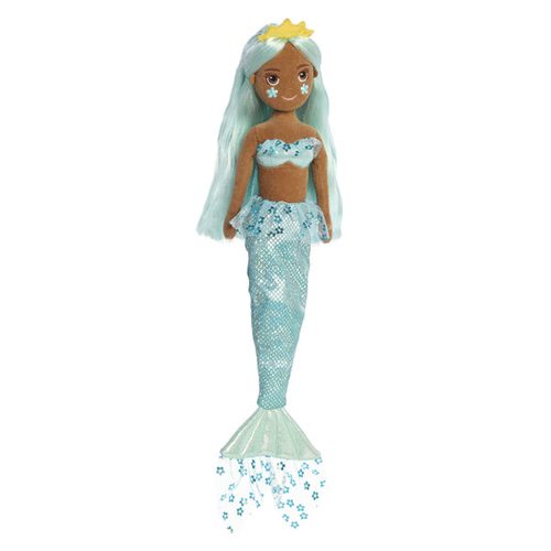 Sea Sparkles Aqua Fleur 18In