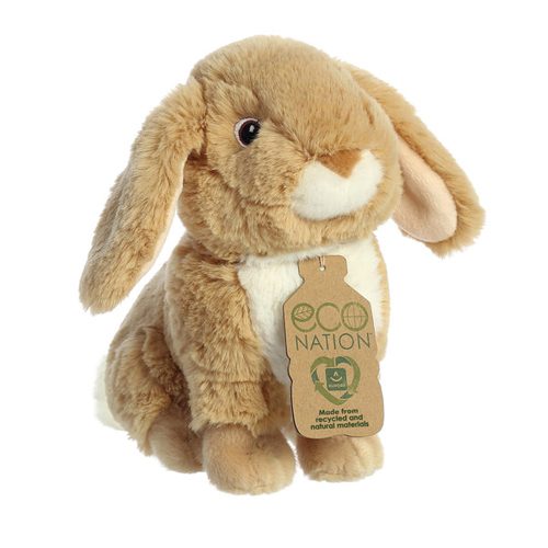 Eco Nation Lop-Eared Rabbit Tan 9In