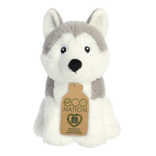 Eco Nation Husky Dog 8In