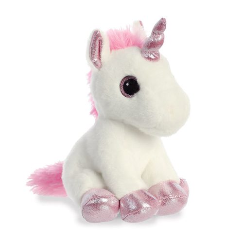 Sparkle Tales Unicorn Lolly 7in White