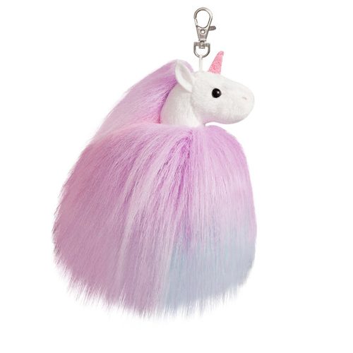 Sparkle Tales Fluffy Unicorn Keyclip