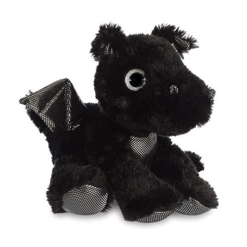 Sparkle Tales Onyx Dragon 12In