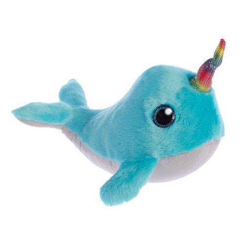 Sparkle Tales Coral Narwhal 7In