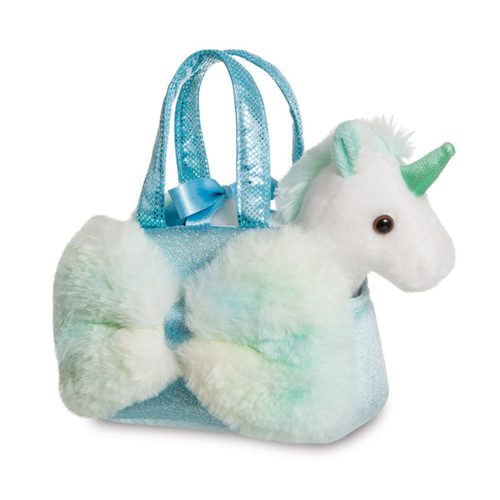 Fancy Pal Aqua Bow Unicorn