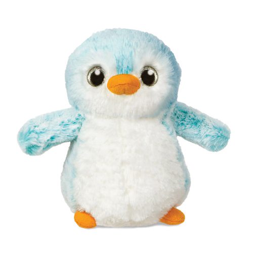 Pompom Penguin Blue 6in