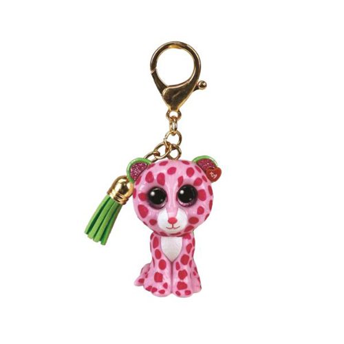 Glamour Leopard - Mini Boo - Key Clip