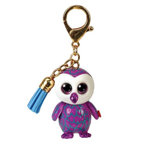 Moonlight Owl - Mini Boo - Key Clip