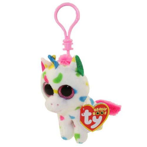 TY Harmonie Unicorn - Boo Key Clip