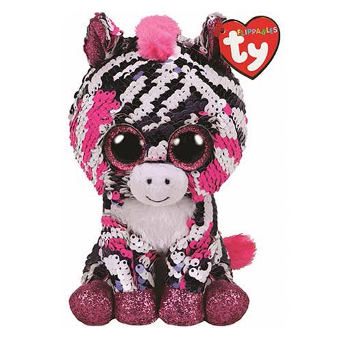 Zoey Zebra Flippable - Beanie Boos