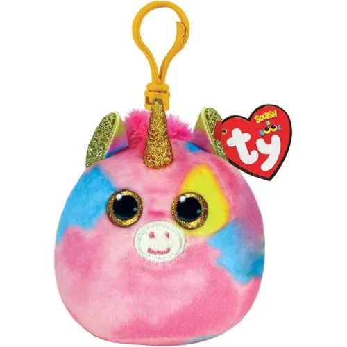 Fantasia Unicorn Squishy Beanie Clip