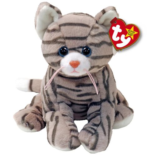 Silver Tabby Cat - Original Beanie Babies