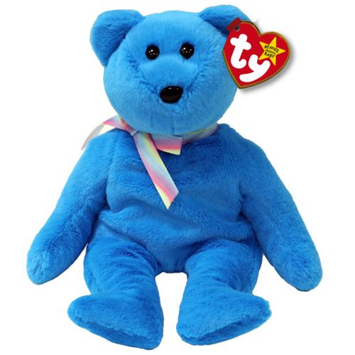 Teddy II Bear Blue - Original Beanie Babies