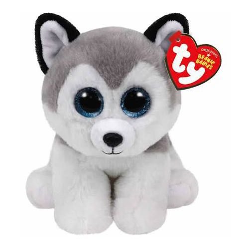 TY Buff Husky Beanie Babies