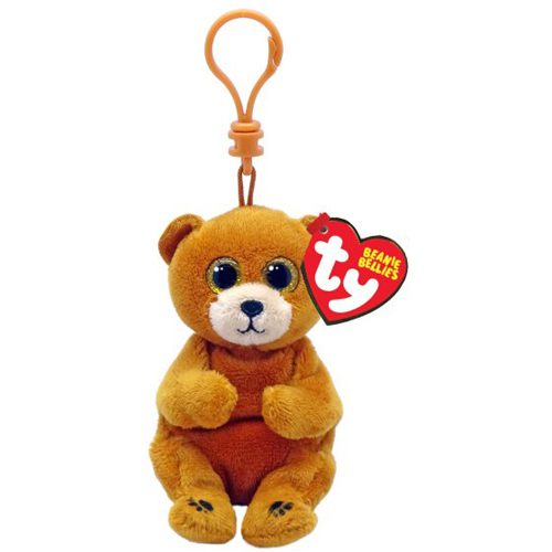 Duncan Bear - Beanie Bellies - Key Clip