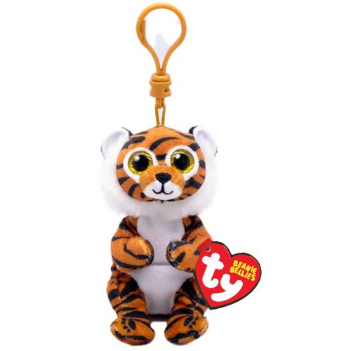 Clawdia Tiger - Beanie Bellies - Key Clip