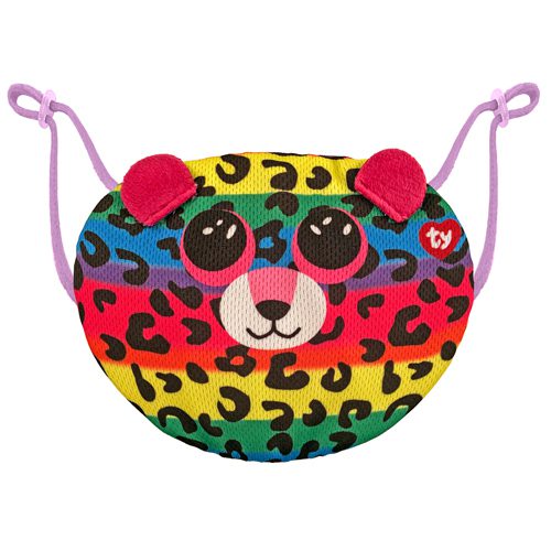 Dotty Leopard Face Mask