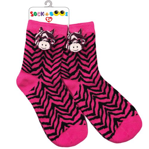 Zoey Zebra Socks