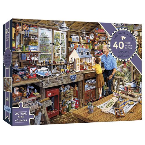 Grandad's Workshop Puzzle (40 pieces)