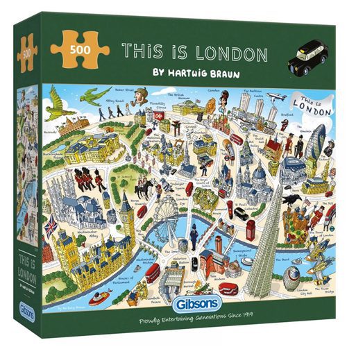 This is London Puzzle (500 pieces)