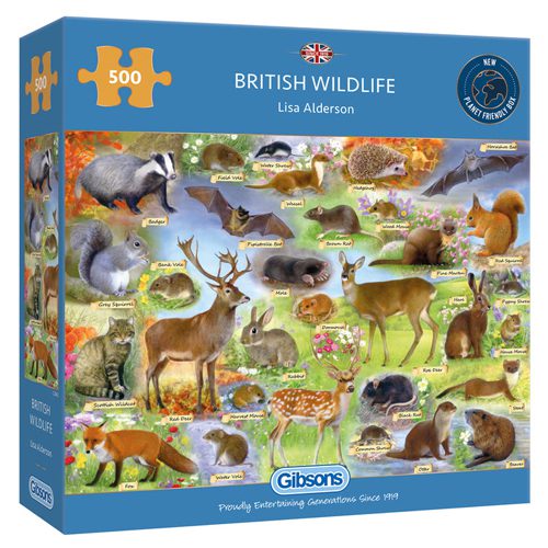 British Wildlife (500 Pieces)