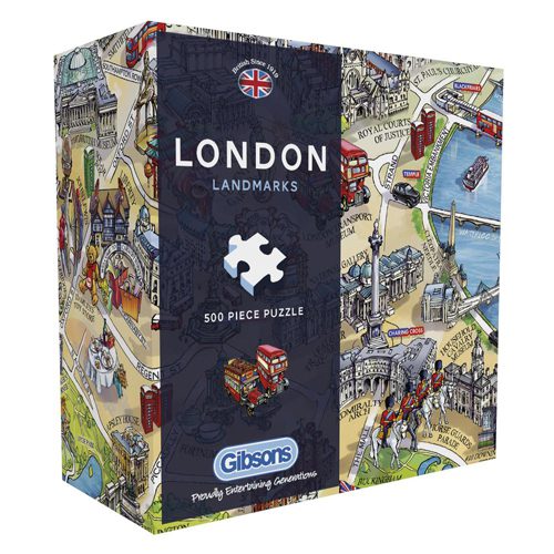 London Landmarks Puzzle (500+ pieces)