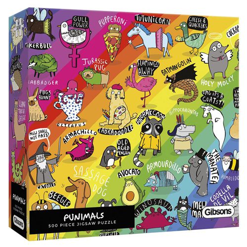 Punimals Puzzle (500 pieces)