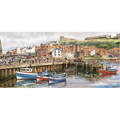 Whitby Harbour Puzzle (636 pieces)