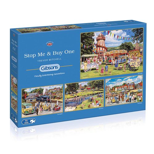 Stop Me & Buy One Puzzle (4 x 500 pieces)