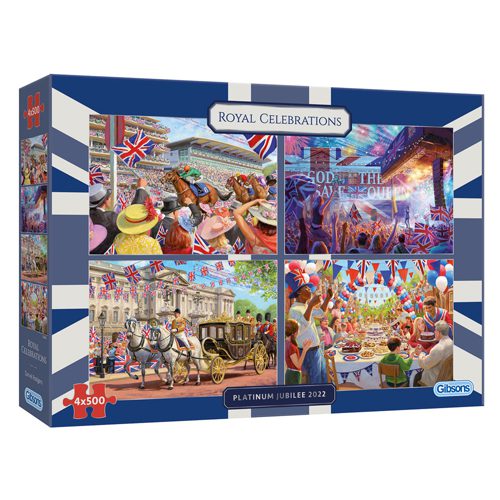 Royal Celebrations Puzzles (4x500 pieces)