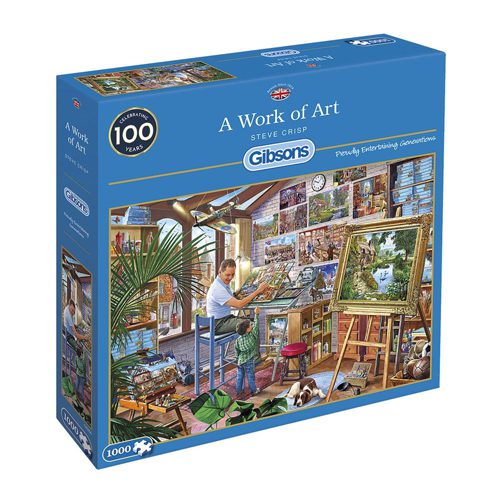 A Work of Art Puzzle (1000 pieces)