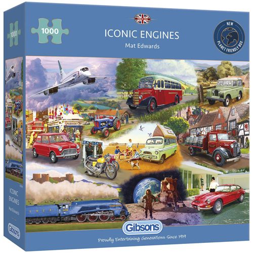 Iconic Engines Puzzle (1000 pieces)