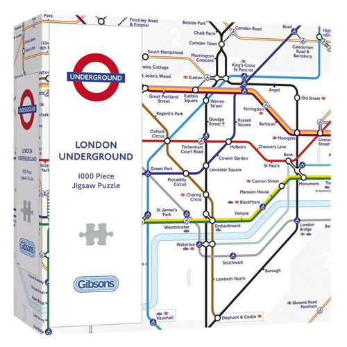 TFL London Underground Map Puzzle (1000 pieces)