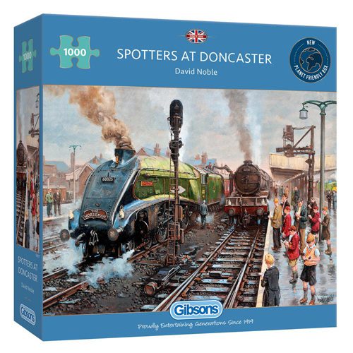 Spotters at Doncaster Puzzle (1000 pieces)