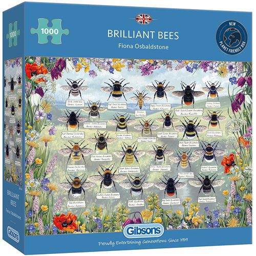 Brilliant Bees (1000 pieces)