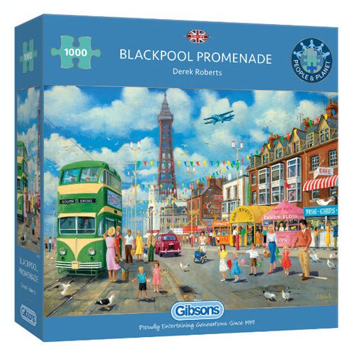 Blackpool Promenade 1000 Piece Puzzle