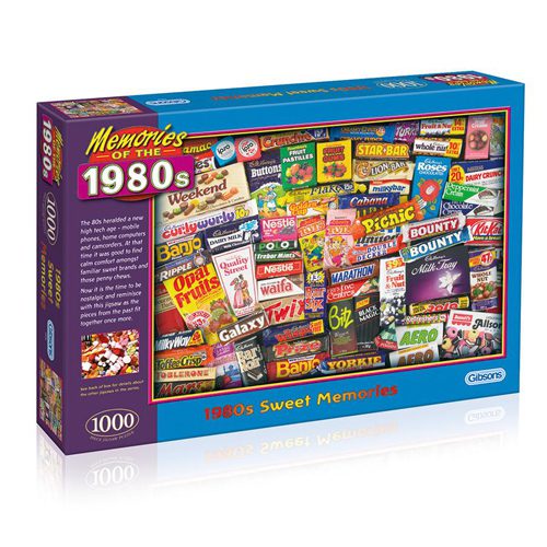 1980s Sweet Memories Puzzle (1000 pieces)