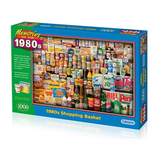 1980s Shopping Basket Puzzle (1000 pieces)