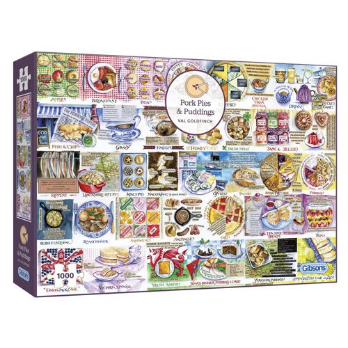 Pork Pies & Puddings Puzzle (1000 pieces)