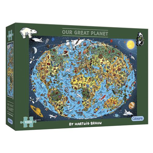 Our Great Planet Puzzle (1000 pieces)