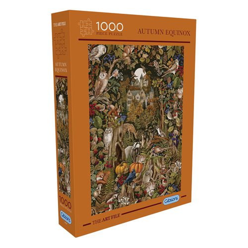 The Art File: Autumn Equinox 1000 Piece Jigsaw Puzzle