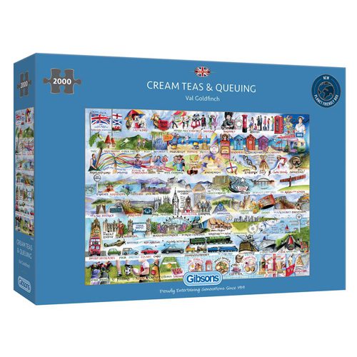 Cream Teas & Queuing Puzzle (2000 pieces)