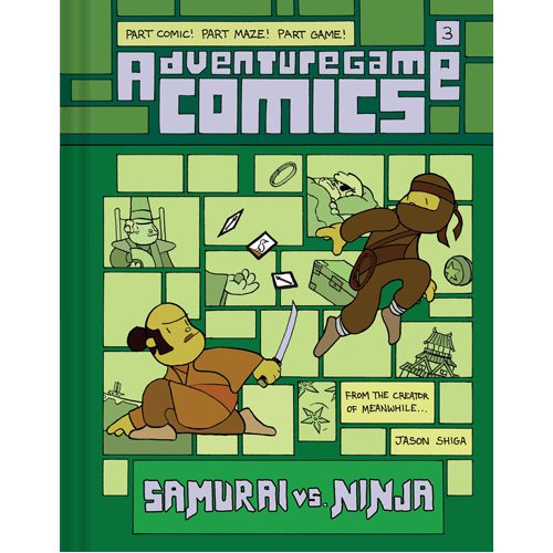 Adventuregame Comics: Samurai vs. Ninja (Book 3) - Hardback