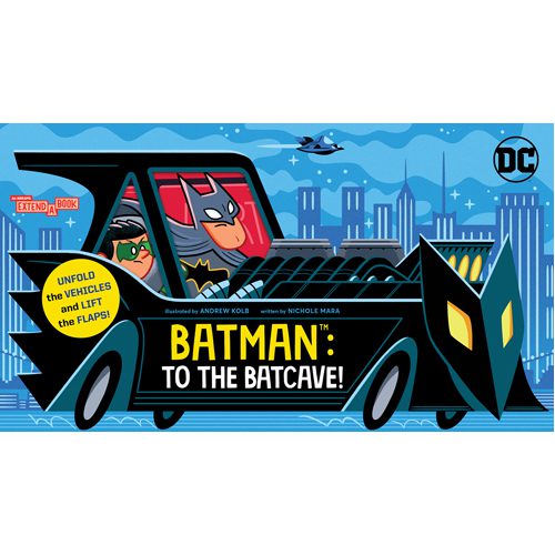 Batman: To the Batcave! (An Abrams Extend-a-Book) - Board Book