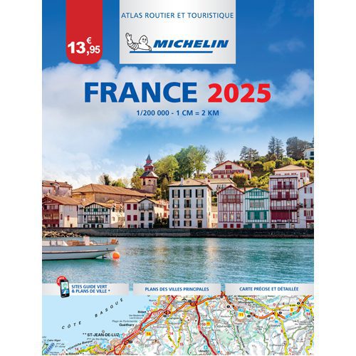 France 2025 - Atlas Paperback - Paperback